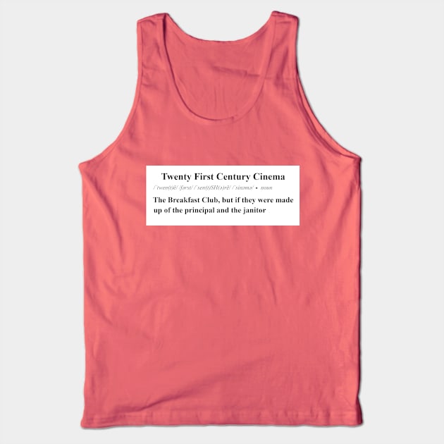 TFCC Definition "The Breakfast Club" Tank Top by Twenty First Century Cinema